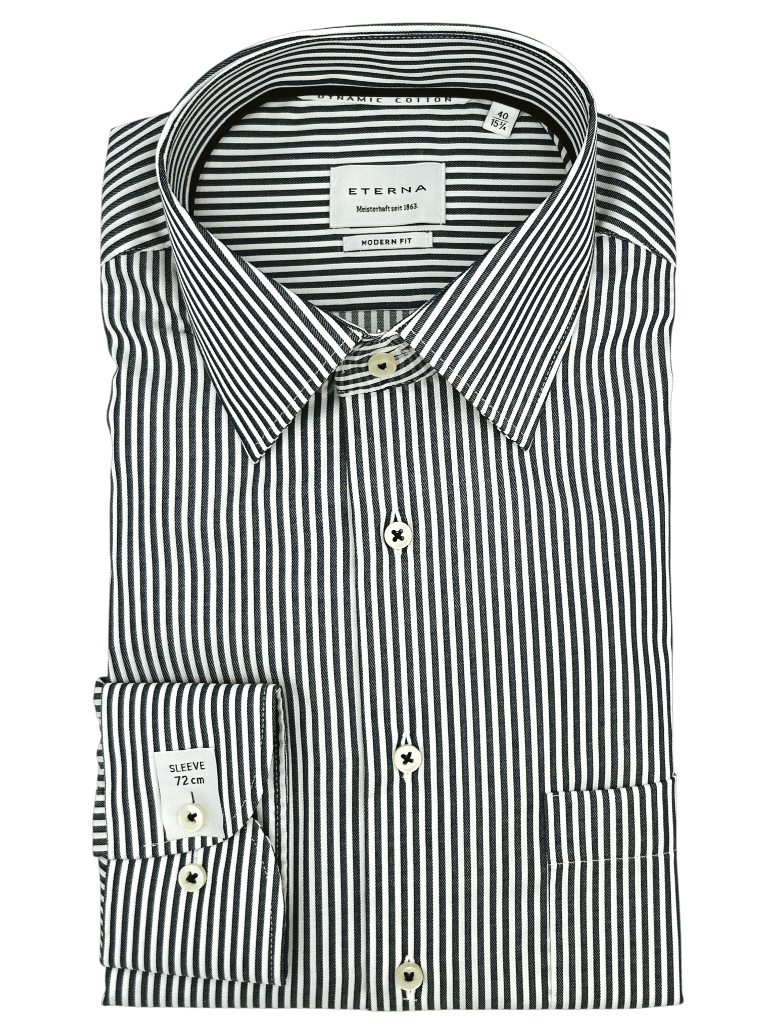 Eterna Skjorter 1091_19X181_L72_UUB_40 - Bygholm Menswear